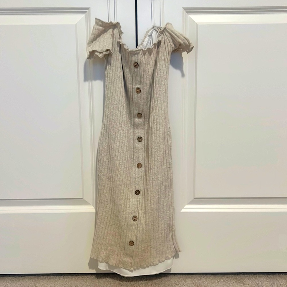 Small cream dress